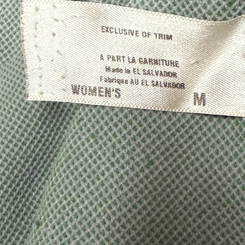 PATAGONIA Henley Shirt Long Sleeve Green Stripe Women's S - Picture 5 of 5